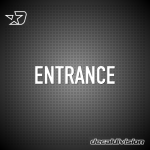 Entrance Lettering Sticker